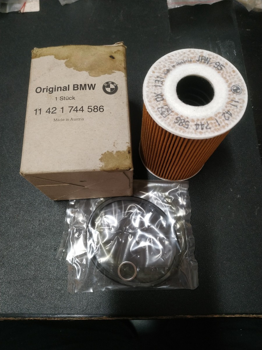 BMW E21-E30-E12-E28-E34 oil filter set !NEW! GENUINE 11421744586  
