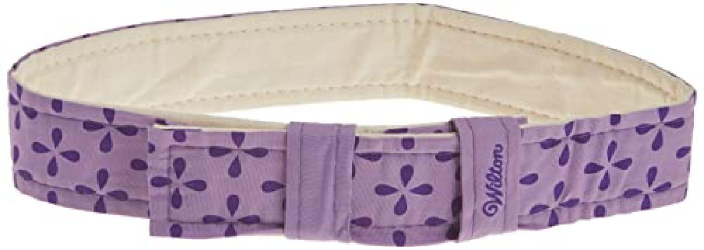 Wilton Fascia Termica, Silicone, Viola, 6 Pezzi