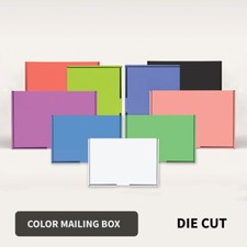 9 Color Mailing Box Shipping Mailer High Quality Cardboard A6 BX2 BX6 BX6 Small