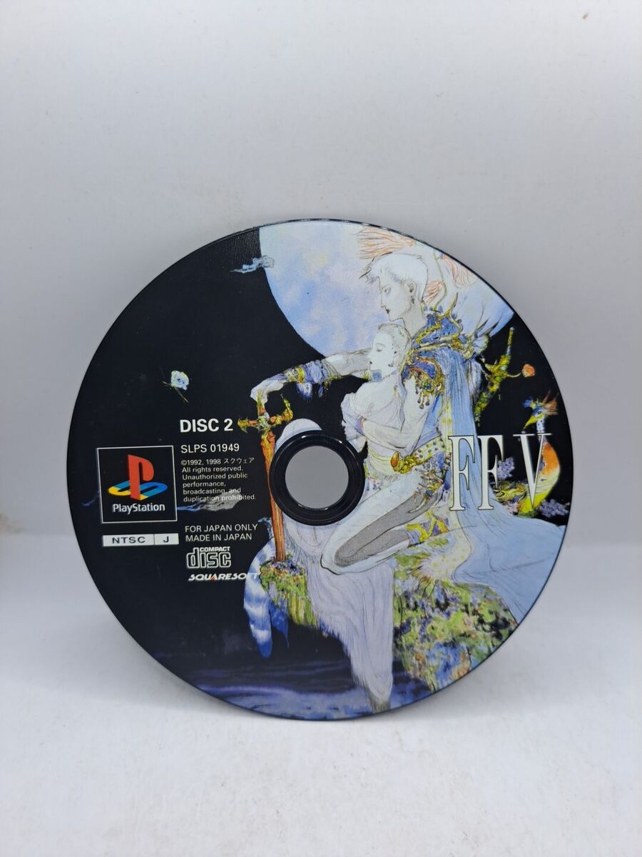 Final Fantasy 5 V Collection DISC ONLY PS1 PS Japan Import Final Fantasy 5 V Collection DISC ONLY PS1 PS Japan Import