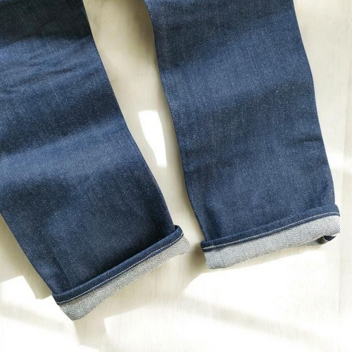 IRON HEART LOT 555-XHS W36 L36 25oz Indigo Blue selvage denim From Japan - Picture 9 of 20