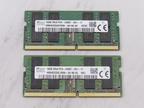 SK Hynix 64GB (2x32GB) DDR4 SODIMM 3200MHz RAM Per Laptop, Testata Funzionante