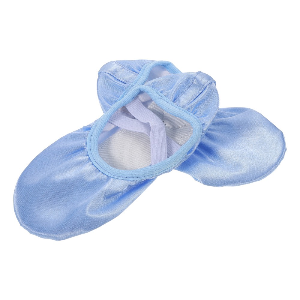 SAOLA 1 Paio Scarpe da Ballo Bambina Nastro Pantofole Adulti Scarpe da Ballo con Suola Antiscivolo