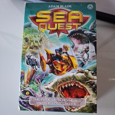 Sea Quest Series 3 and 4 Collection Adam Blade 8 Books Set Chakrol  | Adam Blade
