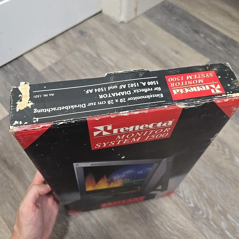 Reflecta Monitor System 1500 Slide Projector Table Top Monitor - VGC - NOS - Image 3 of 4