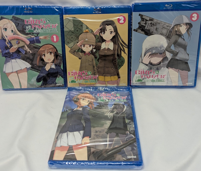 #ad Girls und Panzer Der Film amp; Das Finale 123 Bluray Bundle Lot Brand New $65.00