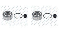 GSP 2X Radnabe Radlagersatz Vorne FüR Peugeot 207 CC 208 CitroëN C3 II WD CA