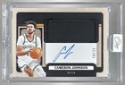 Cameron Johnson 2024 Panini One and One Purple Jumbo GU Jersey Patch Auto 10/35