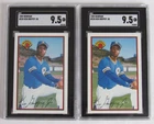 Lot (2) 1989 Bowman #220 Ken Griffey JR RC Rookie Cards SGC 9.5 Y314