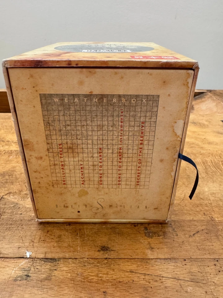 JAPAN : 5CD BOX-SET DAVID SYLVIAN - WEATHER BOX - JAPAN PROMO - Bild 2 von 4