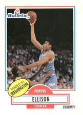 1990-91 Fleer #164 Pervis Ellison