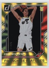 2024-25 Donruss Franchise Features Holo Red & Green Laser /75 Cody Williams 1lz0