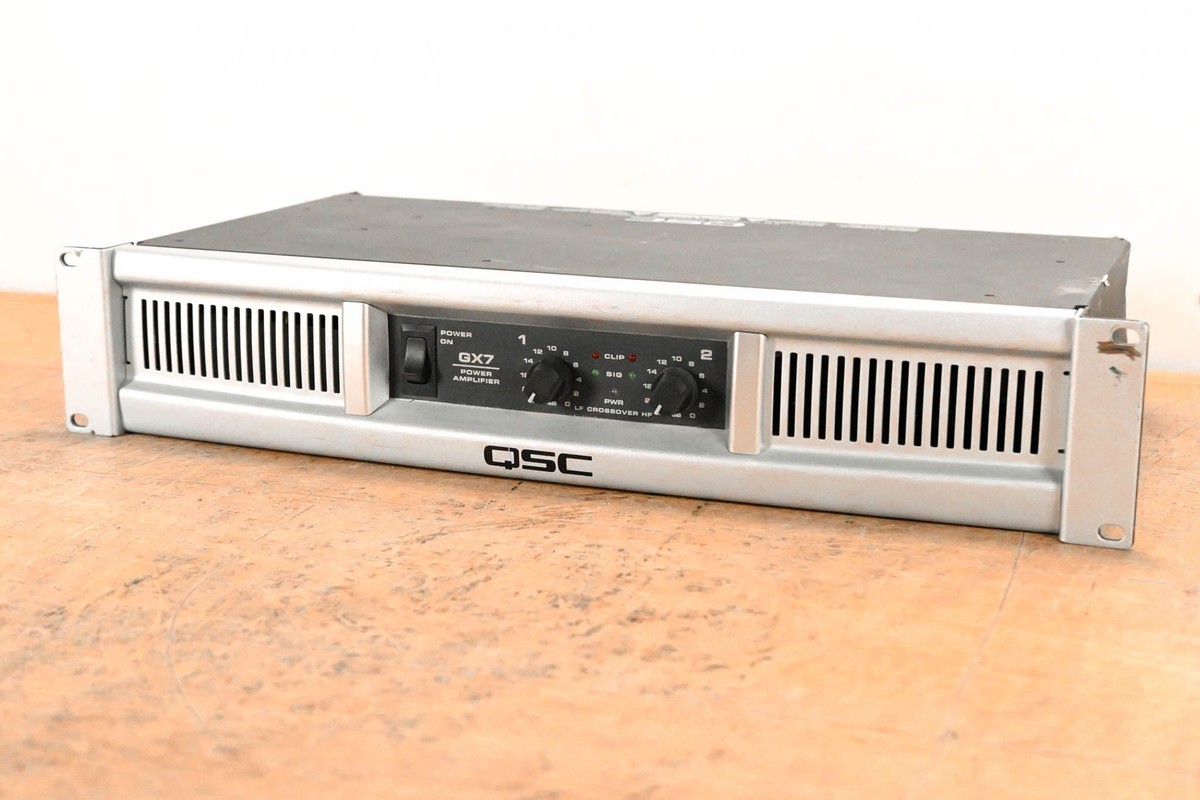 QSC GX7 MADE IN USA 1000W/4ohmパワーアンプ QSC GX7 MADE IN USA 1000W/4ohmパワーアンプ - メルカリ