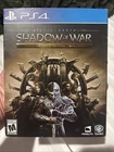 Middle-Earth Shadow of Mordor Gold Edition Steelbook PS4 PlayStation 4