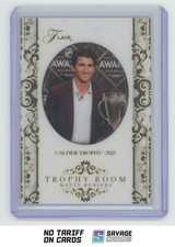 2025-26 Fleer Flair Trophy Room Calder Matty Beniers #TR-3 Seattle Kraken