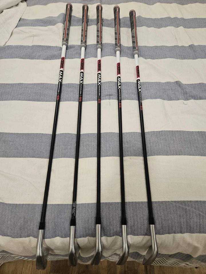 Titleist Forged 2025 T250 5-9 Iron. KBS MAX 55 Action flex. 2 flat / 2 weak.  - Image 4 of 4