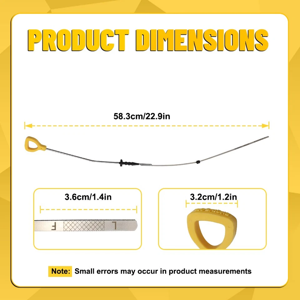 PARA TOYOTA 1984-1995 4RUNNER 2.4L VARETA MEDIDOR DE ÓLEO DO MOTOR OE# 15301-35020 H - Imagem 2 de 4