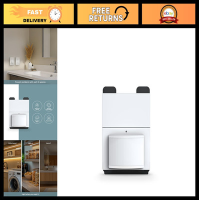 Automatic Motion Sensor Switch, Timer, Occupancy/Vacancy Modes, Single Pole, Whi