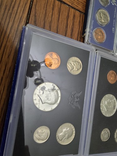 1965,1966,1967,1968,1970 US MINT Proof SETS 6x 40% Silber Kennedy 30 Münzen - Bild 8 von 8