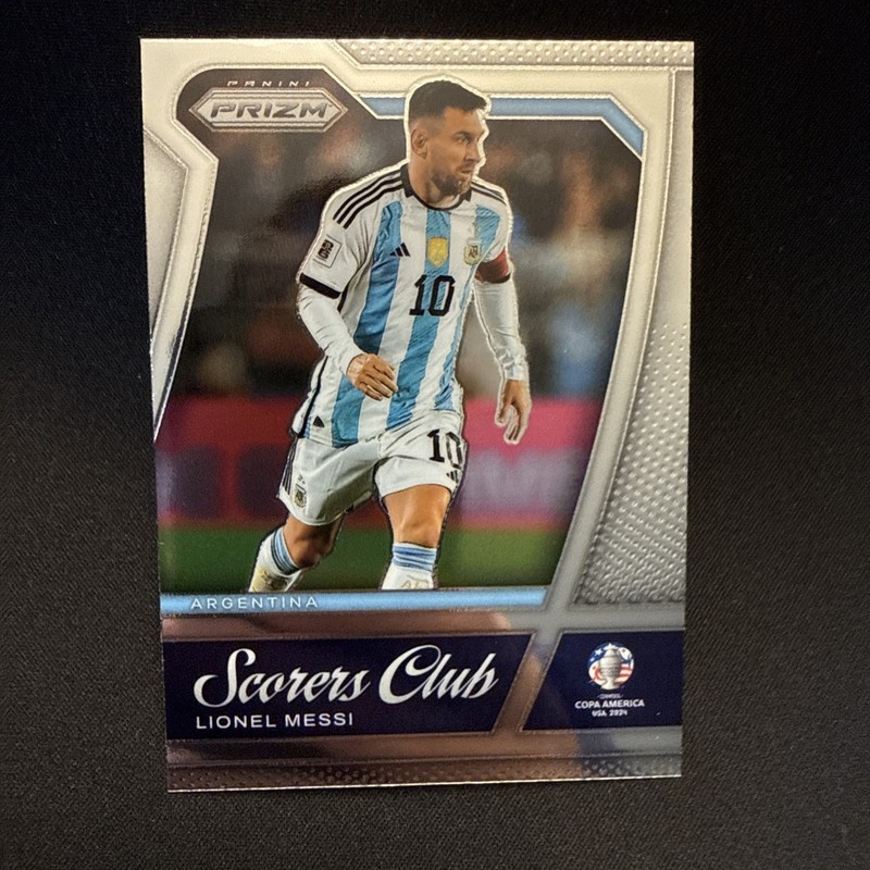 2024 Panini Prizm CONMEBOL Copa America #1 Lionel Messi Scorers Club