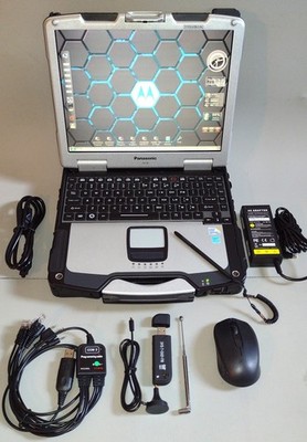 TOUGHBOOK CF-30 Radio Programmer; COMMS LAPTOP; Ham Digital Modes+ SDR Apps +GPS