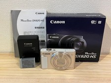 Canon PowerShot SX620 HS White Compact Digital Camera Tested Excellent Condition