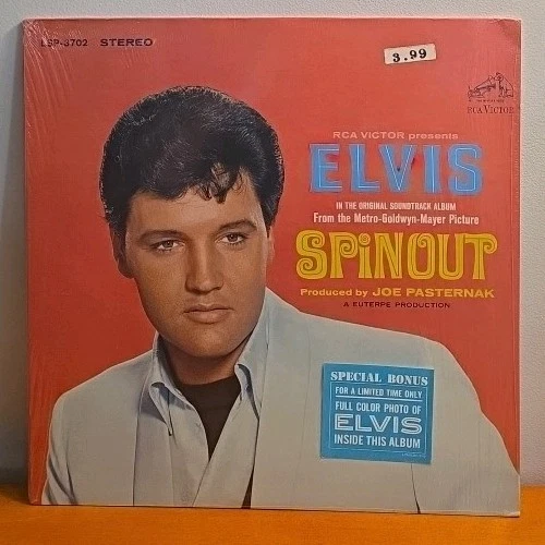Elvis Presley - Spinout (Stereo LP W/Bonus Photo - LSP-3702)