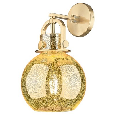 Innovations Lighting 410-1W-G410-8ME Newton Sphere 14'' Tall - Bronze