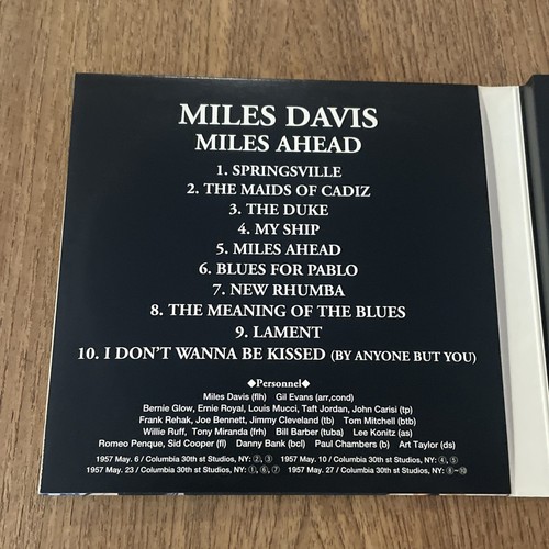 Miles Davis - Miles Ahead - SME Japan single layer SACD SRGS-4543 no obi strip - Picture 5 of 9