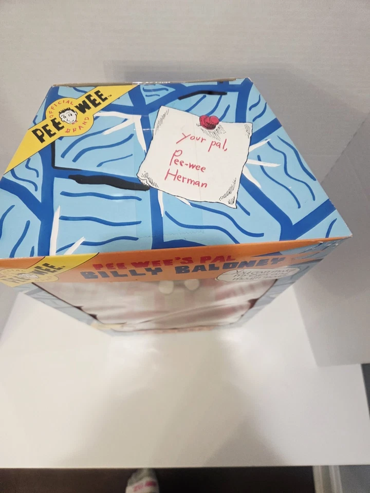 NUEVO 1988 Matchbox Pee Wee Herman Playhouse 18" Billy Baloney Ventrílocuo Muñeca Foto 4 de 4