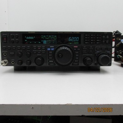 Yaesu FT-950 HF/6m 100W Transceiver IF DSP Mic & Power Cable Fully Tested