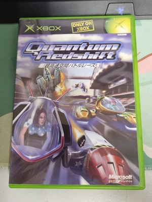 Quantum Redshift Xbox JAPAN JAPANESE JP IMPORT COMPLETE CIB **USA SELLER**
