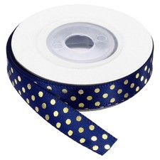 Grosgrain Ribbons 10 Yards 3/8 Inch Deep Blue Ribbon Bow Decoration