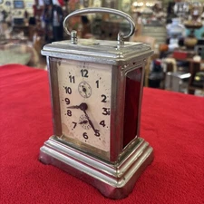 Rare Antique JUNGHANS Germany Victorian Carriage Clock