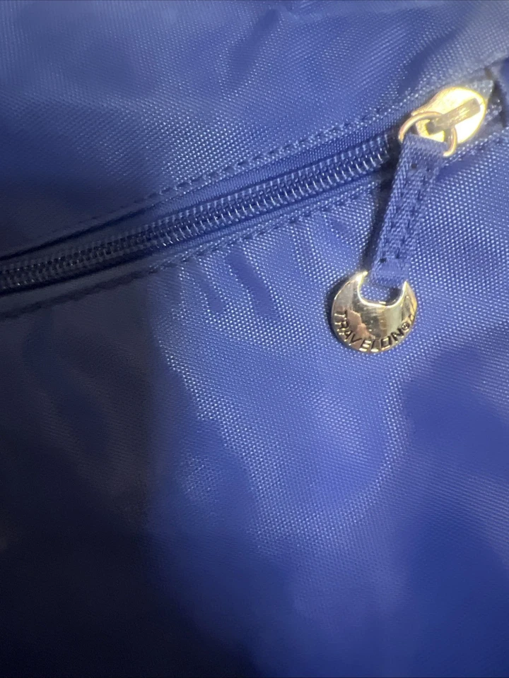 Cartera Travelon antirrobo 2014 nunca usada azul cobalto Foto 2 de 4