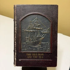 Ernest Hemingway The Old Man  And The Sea Book Safe Storage Box *See Description