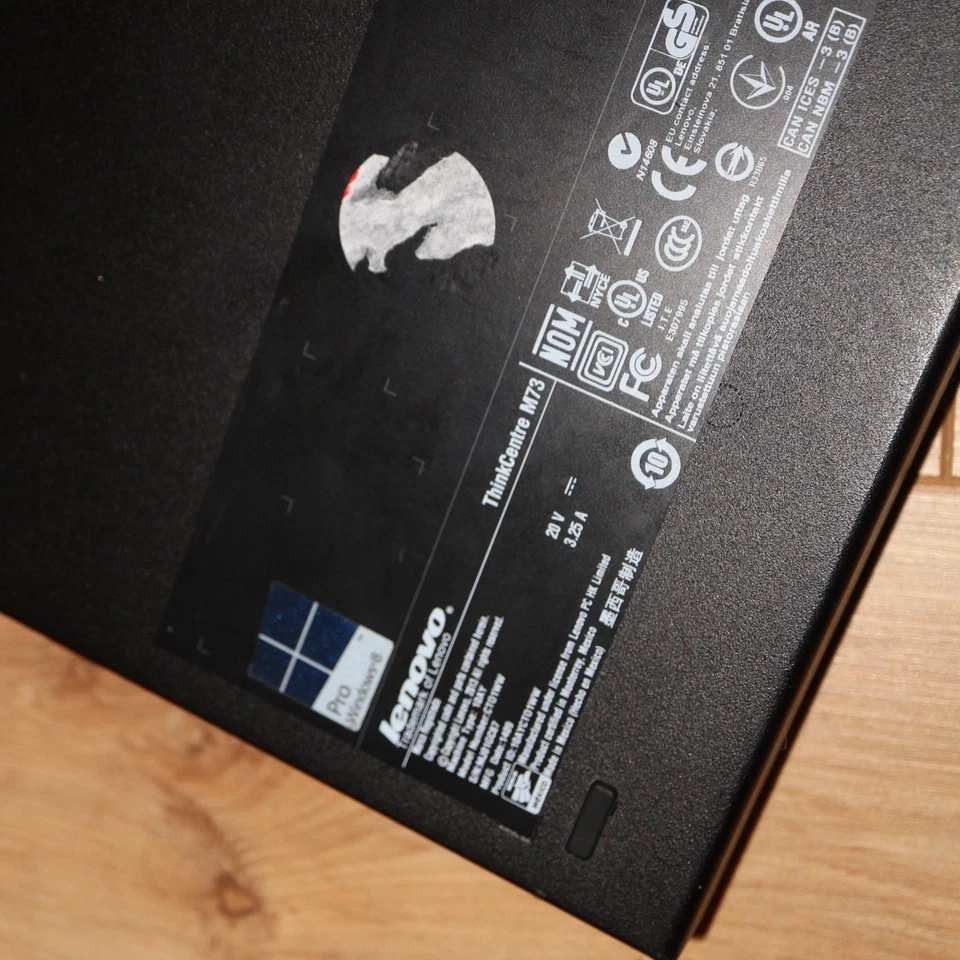 Lenovo ThinkCentre M73 w/ Intel Core i3-4130T 4GB RAM NO SSD/OS - Image 3 of 4