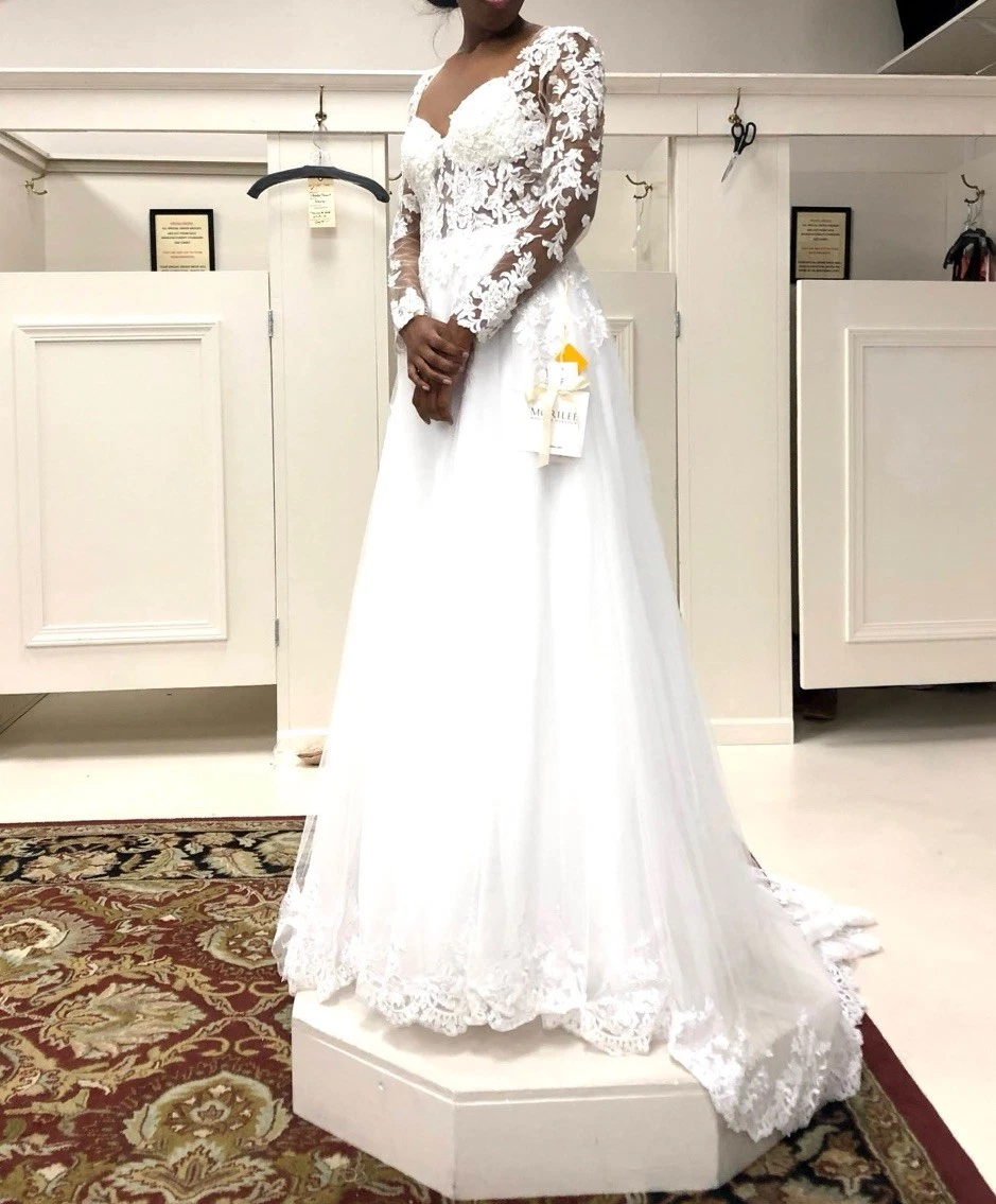 Morilee Long Sleeve Wedding Dresses for sale | eBay