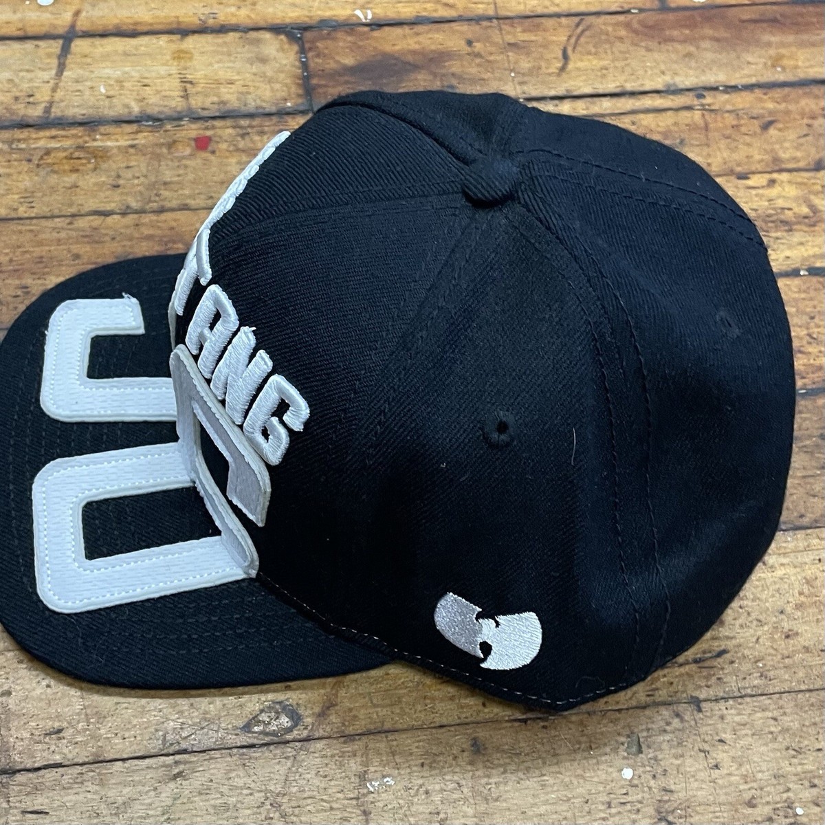 Wu-Tang Clan Embroidered 36 Chamber Black & White Snapback