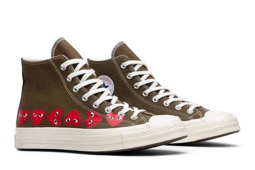 Converse CDG x Converse 1970s Chuck anti-slip wear-resistant High-top 162973C - Picture 7 of 9