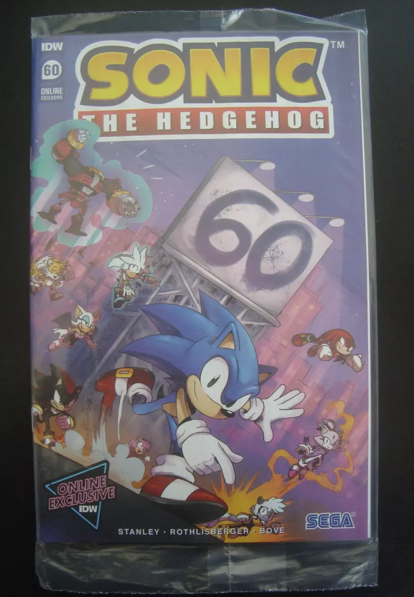 Sonic The Hedgehog IDW Issue #60 Online Variant Exclusive NEW NM