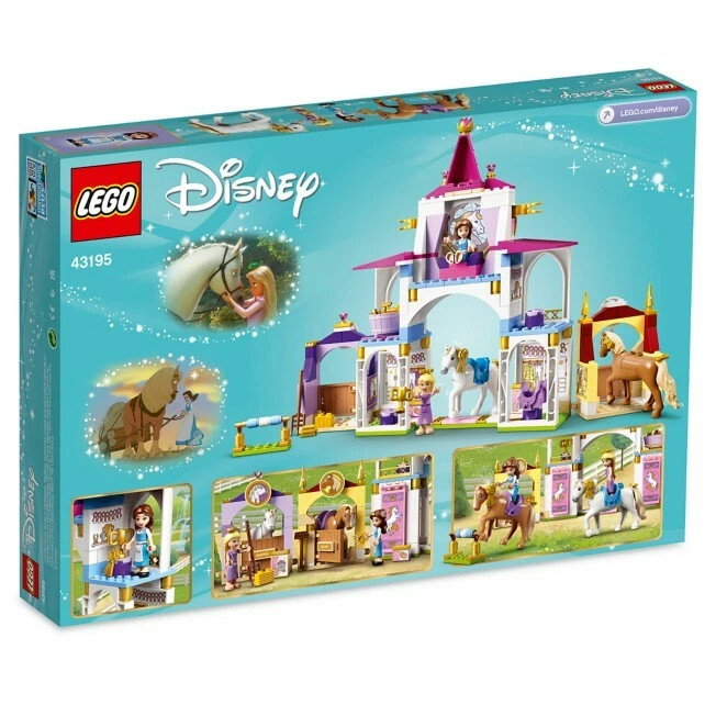 LEGO Belle & Rapunzel's Royal Stables Set 43195 Disney New & Sealed FREE POST - Image 2 of 4