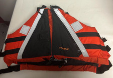 Stearns Model 6141 TYPE II ADULT LARGE ORANGE/BLK PFD, New