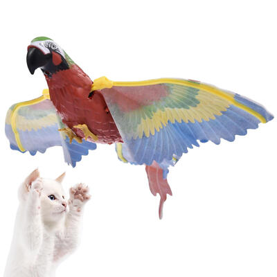 Electronic Interactive Flying Bird Cat Toy Hanging Pet Stimulation Exercise