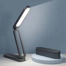 LED Desk Lamp for Office Home & Battery Operated Lamp Rechargeable Lamp Folda..