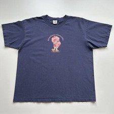 Vintage 1990s Strawberry Shortcake Graphic Chronies T Shirt Faded Men's XL Rare