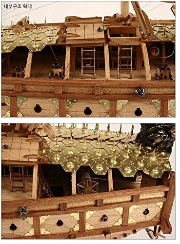YoungModeler 1/65 Turtle Ship "Korean Warship" Keo-book-sun Wooden Model Kit