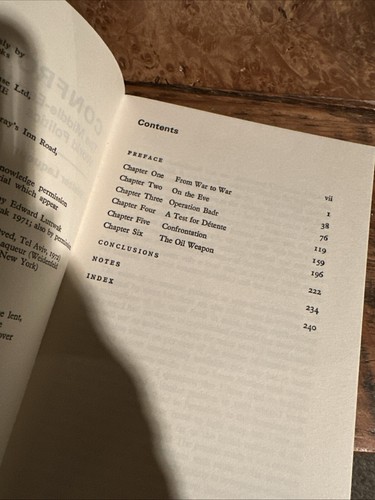 Walter Laqueur / CONFRONTATION THE MIDDLE EAST AND WORLD POLITICS 1st ed 1974 - Picture 7 of 8