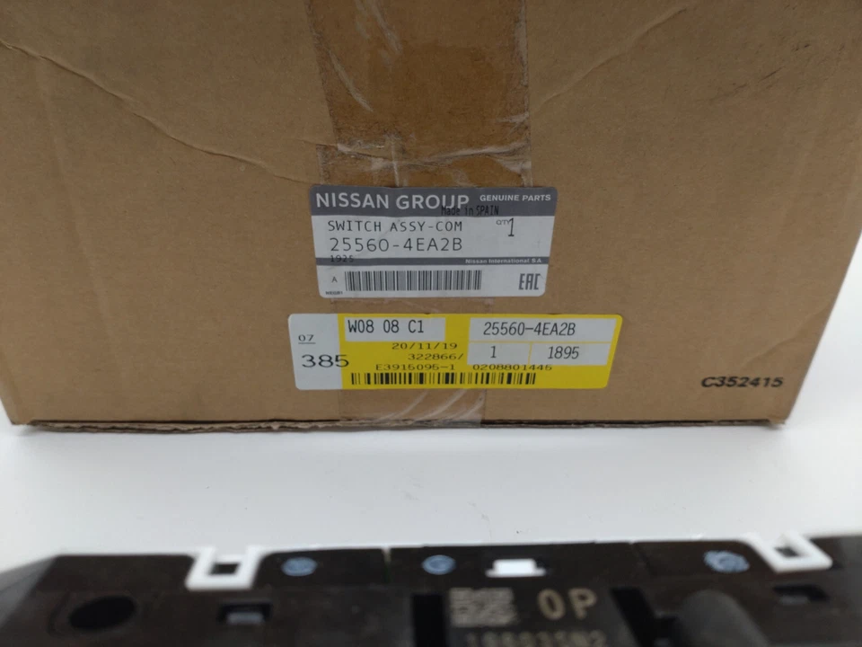 Conjunto de interruptor de columna de dirección original para Nissan X-Trail (T32) 4x4 25560-4EA2B Foto 4 de 4