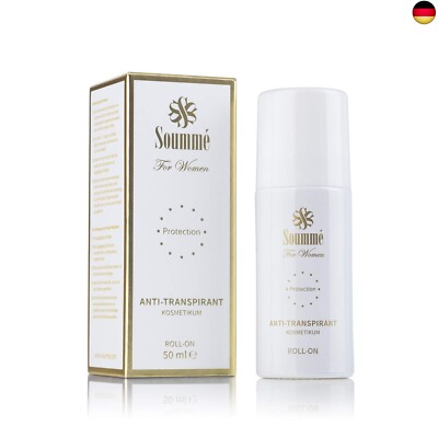 Soumme Antitranspirant, Unparfümiert, Novel Protection for Women, Roll-On 50ml,